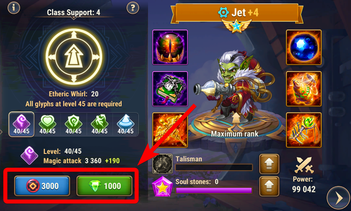 Glyphs and Class Runes – Hero Wars: Alliance