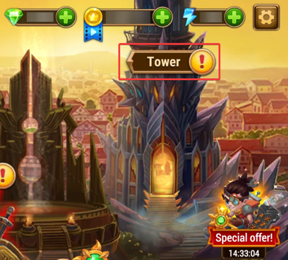 Tower – Hero Wars: Alliance