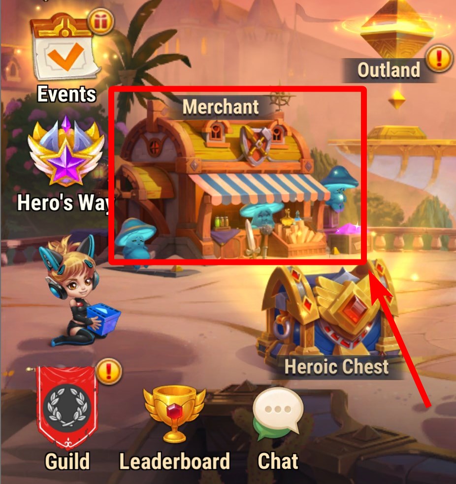 Town Shop Hero Wars Alliance